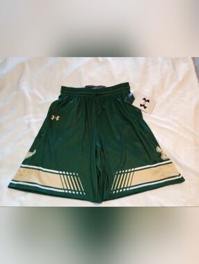 Under Armour Underfuse Game Shorts USF South Florida Bulls College Basketball M